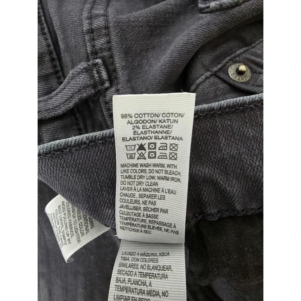 Lucky Brand Jeans Mens 32 X 32 Charcoal Gray‎ 410 Athletic Fit Stretch Waist - Picture 15 of 16